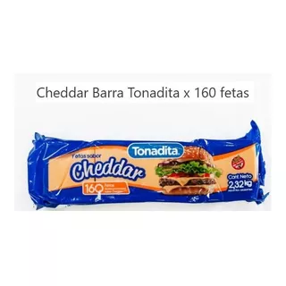 -tonadita Cheddar X 160 Fetas -  Mataderos