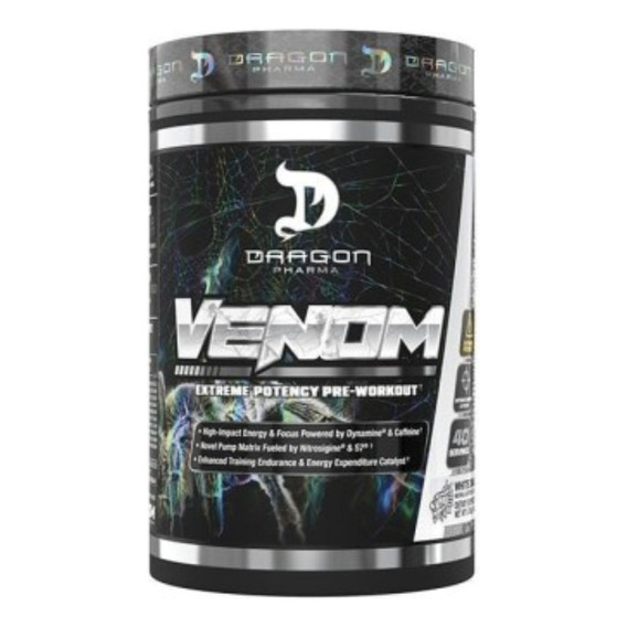 Pre Entrenamiento Venom By Dragon Pharma Usa Pre Workout 
