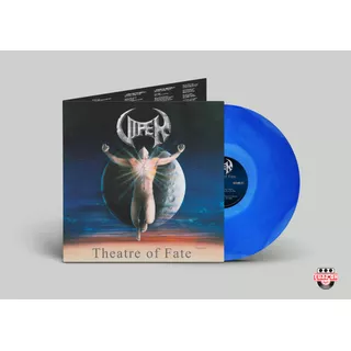 Viper - Theatre Of Fate Lp Reedição Capa Dupla Vinil Azul