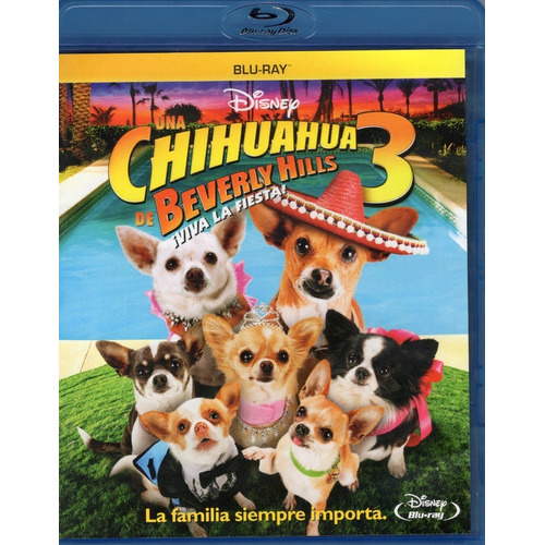 Chihuahua En Beverly Hills 3 Viva La Fiesta Pelicula Blu-ray
