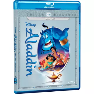 Aladdin - Blu-ray - Disney - O Gênio Mais Animado Do Cinema!