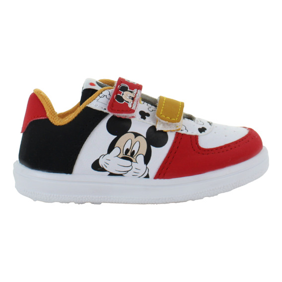 Panam Tenis Moda Casual Mickey Ajustable Confort Niño 86473