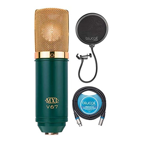 Mxl V67g Microfono De Condensador De Capsula Grande Para V
