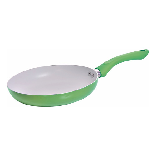 Sarten Antiadherente Cuori S-verde-20 Cm Interior Ceramica Color Verde