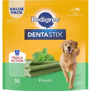 Pedigree Dentastix Fresh Grande Alimento Para Perros