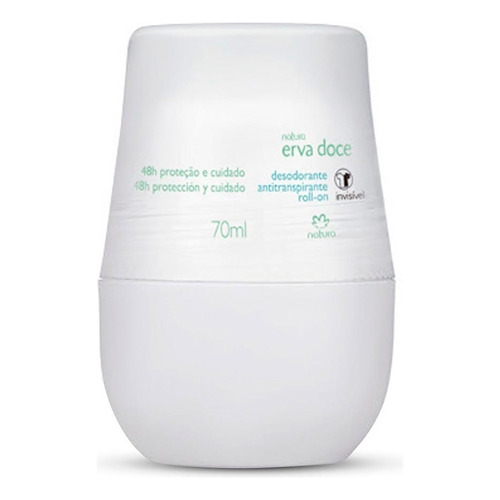 Desodorante Antitranspirante AntiManchas Roll On Erva Doce Natura