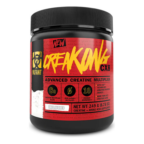 Mutant Creakong Cx8 Creatina Bcaas 30 Servicios Unflavored