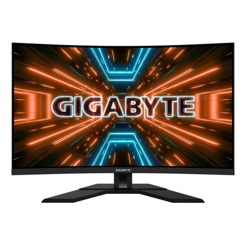 Monitor gamer curvo Gigabyte M32UC LCD 31.5" negro 100V/240V