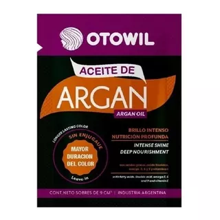 Otowil Aceite De Argan Nutricion Brillo Sobre No Frizz