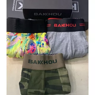 Oferta Promo Pack X 3 Boxer Bakhou Oferta Talle L