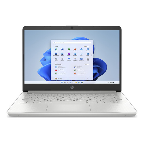 Notebook Hp 14-dq2029la Core I5 1135g7 8gb 256gb Ssd 14 W10 Color Plateado