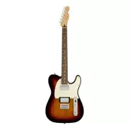 Guitarra Eléctrica Fender Player Telecaster Hh De Aliso 3-color Sunburst Brillante Con Diapasón De Granadillo Brasileño