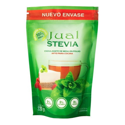 Stevia Jual En Polvo Doypack - 220 Grs