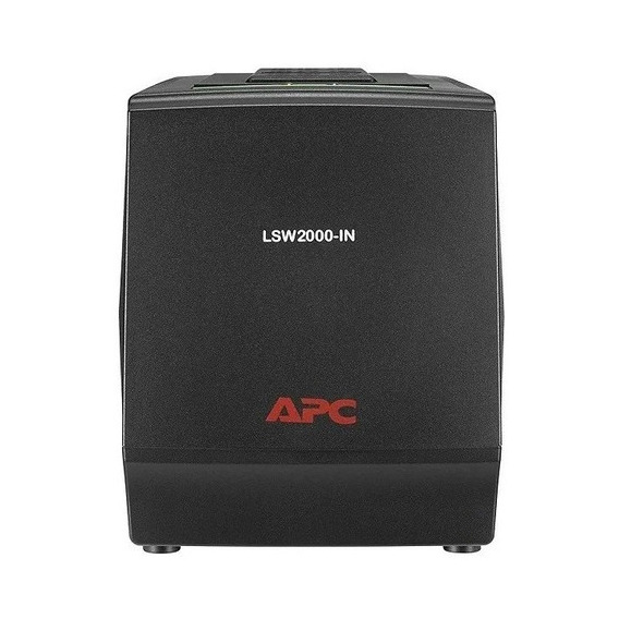 Regulador Automático Apc Line-r 2000va, 1000w, 230v Color Negro