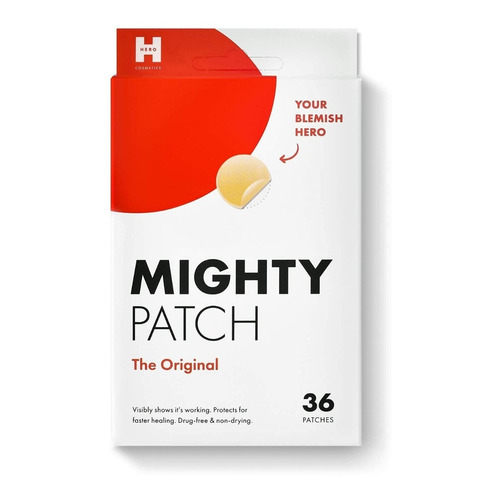 Parches Para Acné De Hidrocoloide Mighty Patch 36pzs Tipo de piel Todo tipo de piel