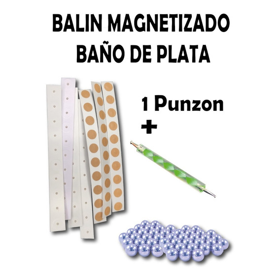 Balines Plata Con Parche Para Auri 500 Piezas + Localizador