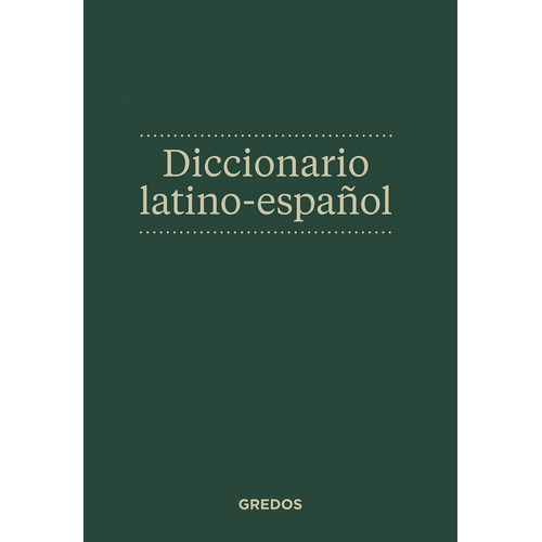 Libro Diccionario Latino-español - Blanquez Fraile, Agustin