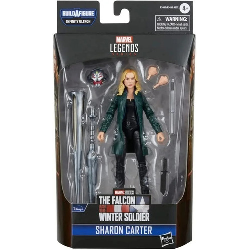 Figura Sharon Carter Marvel Legend Serie Baf Infinity Ultron