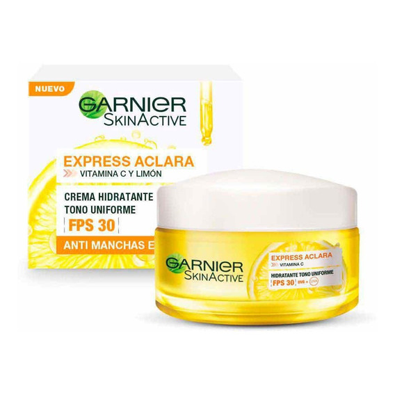 Crema Hidratante Garnier Skinactive Express Aclara 50 Ml