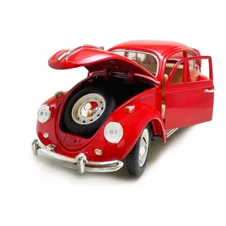 Fusca Sedan Vermelha  - Escala 1/18