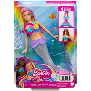 Barbie Dreamtopia Sirena Con Luces Parpadeantes