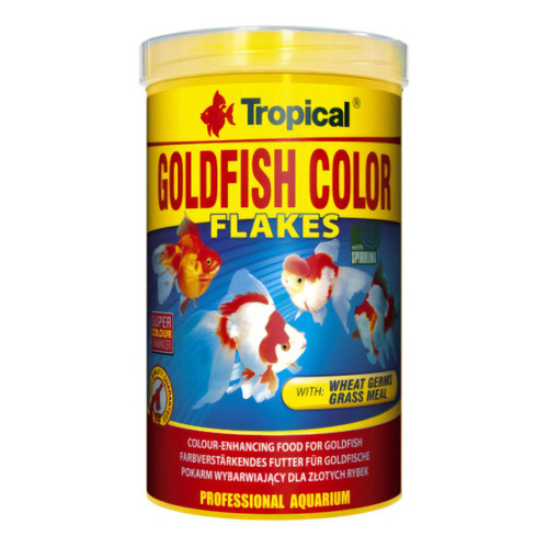 Alimento Para Peces Goldfish Color Flakes Tropical 100ml