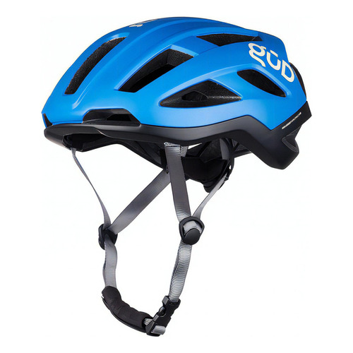 Casco Bicicleta Ruta Gud Tour Sprint Ciclismo Regulable Color Azul mate Talle L