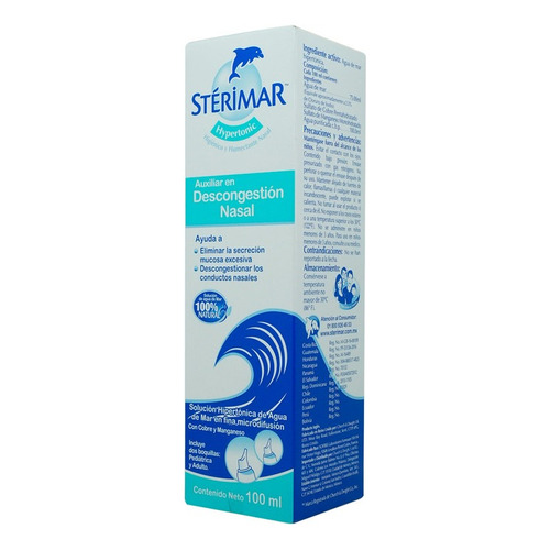 Sterimar Hypertonic Uso Spray 100 Ml