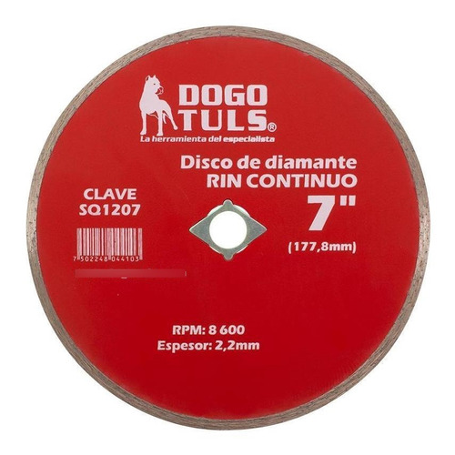 Disco De Diamante Rin Continuo 7 Color 52049
