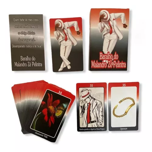 Baralho O Tarot do Dinheiro Dourado 78 cartas plastificado em