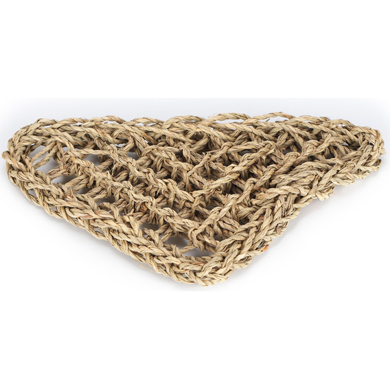 Tumbona Triangular Para Reptiles, Fibra De Hierba Natural Ti