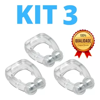 Kit 3 Dilatador Nasal Aparelho Magnético Anti Ronco Garantia