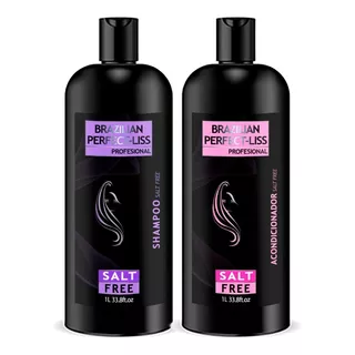 Shampoo + Acondicionador Sin Sal, 1 Litro C/u Promo!