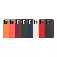 Funda Carcasa Silicona Unicolor Para iPhone 11 12 Pro Max