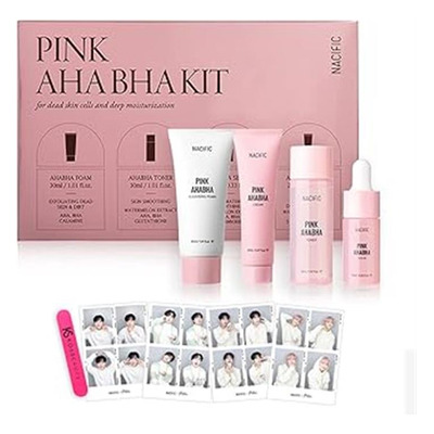 Kit Aha Bha De Nacificxstray Kids En Color Rosa Set De Cuida