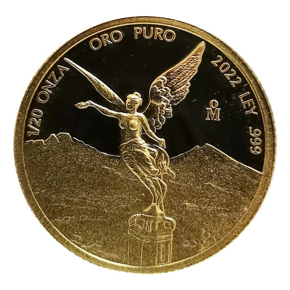 1/20 Onza Libertad Oro Puro Proof 2022