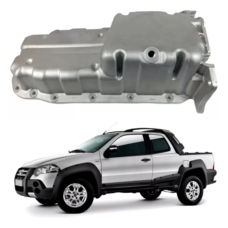 Carter Do Motor Fiat Strada Adventure 1.8 8v 2008 A 2010