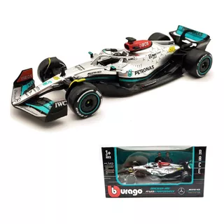 Mercedes Petronas Amg W13 2022 #44 Hamilton - F1 Burago 1/43