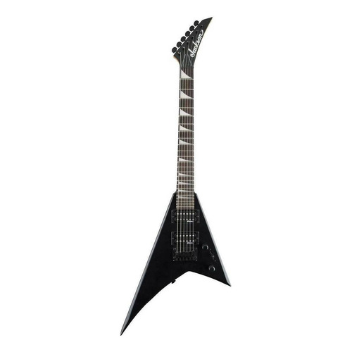 Guitarra eléctrica Jackson JS Series RR Minion JS1X rhoads de álamo satin black satin con diapasón de amaranto