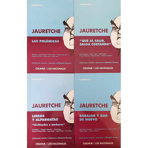 Barajar Y Dar De Nuevo (2ª Edicion), De Jauretche, Arturo. Editorial Colihue, Tapa Blanda En Español, 2010