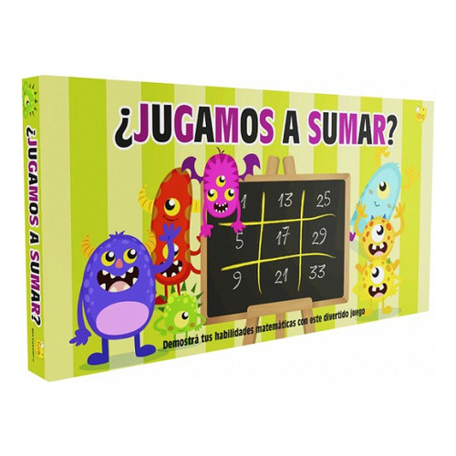 Juego De Mesa Jugamos A Sumar Didáctico Educativo Infantil