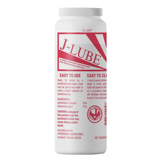 J-lube Polvo Lubricante Obstétrico Rinde 6 - 8 Galones