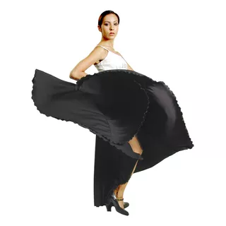 Falda Flamenco De 6 Cuchillas Y 6 Triángulos Poliéster