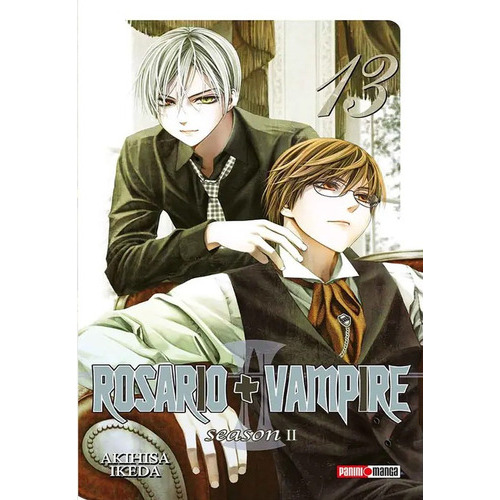 Rosario Vampire Second: Rosario Vampire Second, De Akihisa Ikeda. Serie Rosario Vampire Second, Vol. 13. Editorial Panini, Tapa Blanda, Edición 1 En Español, 2022