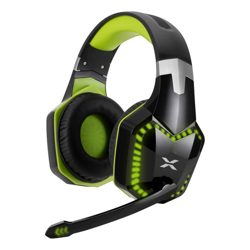 Auricular Gamer Xion Xi-augamer7-1 Amv Color Negro