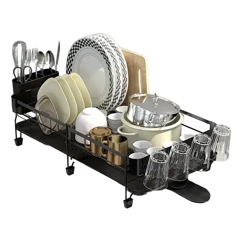 Superorganize Dish Drying Rack, Expandable (9.45 -12.6