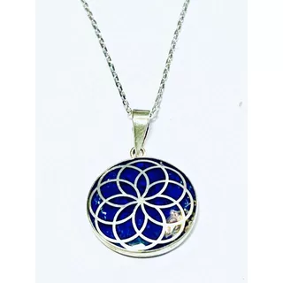 Colgante Mandala Plata Ley 950