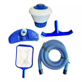 Kit Para Limpeza De Piscinas Inflavel Manutençao E Limpeza