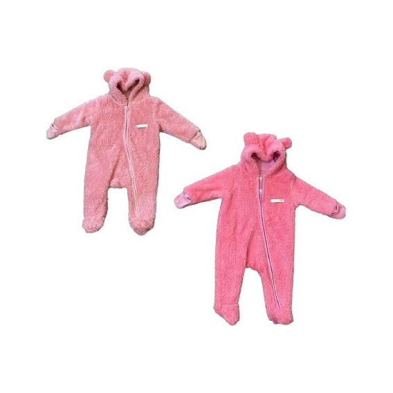 Pack X2 Bodys Enterito Bebe Peluche  Gimos Super Abrigado