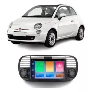 Central Multimídia Fiat 500 2010 2011 2012 2013 2014 Android